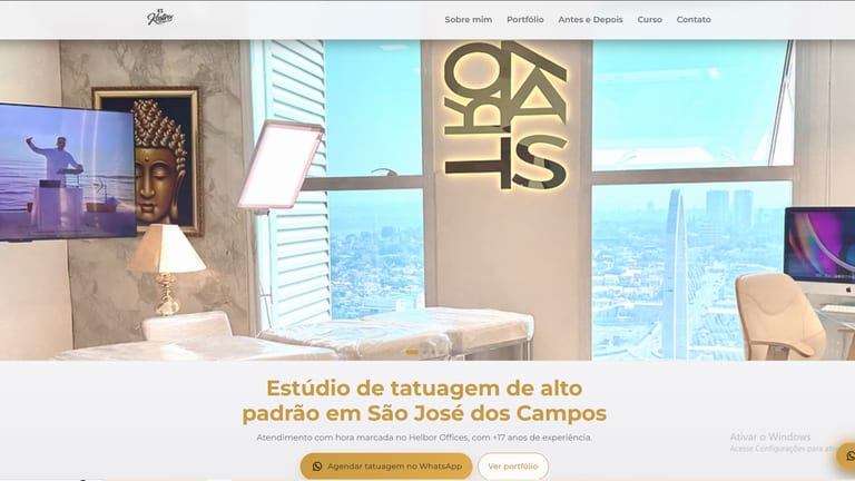 Site KSKastro – marca pessoal