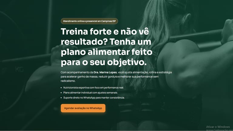 Site Marina Lopes – saúde